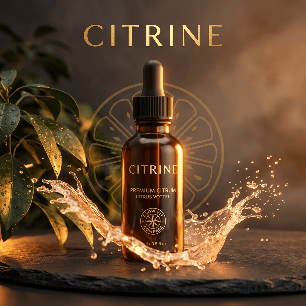 AI Vitamin C Serum Citrus Splash Ad generated with BrandGen