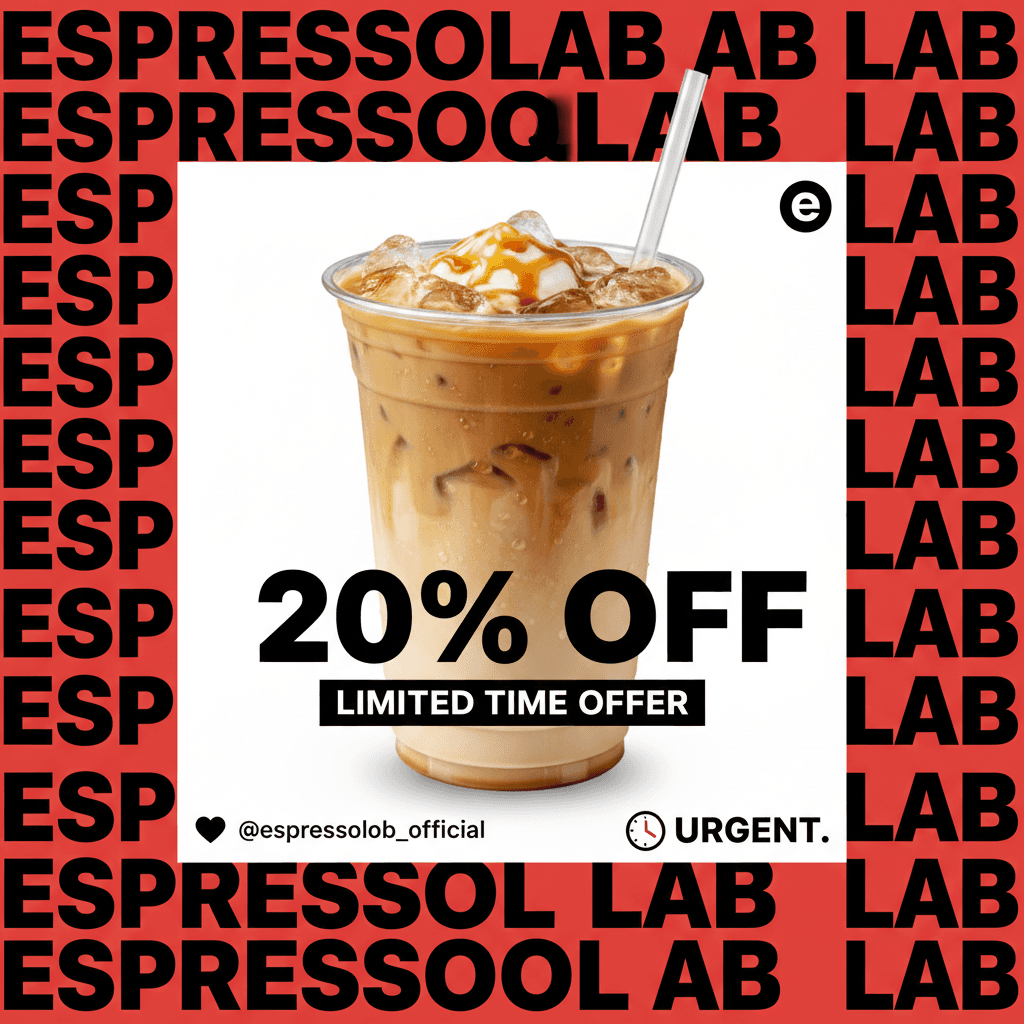 AI Coffee Subscription LinkedIn Post generated with BrandGen