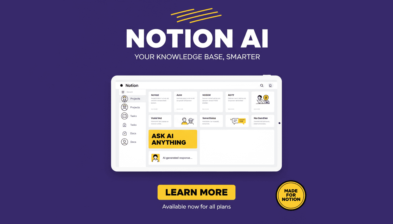 AI Notion-Style LinkedIn Launch Post generated with BrandGen