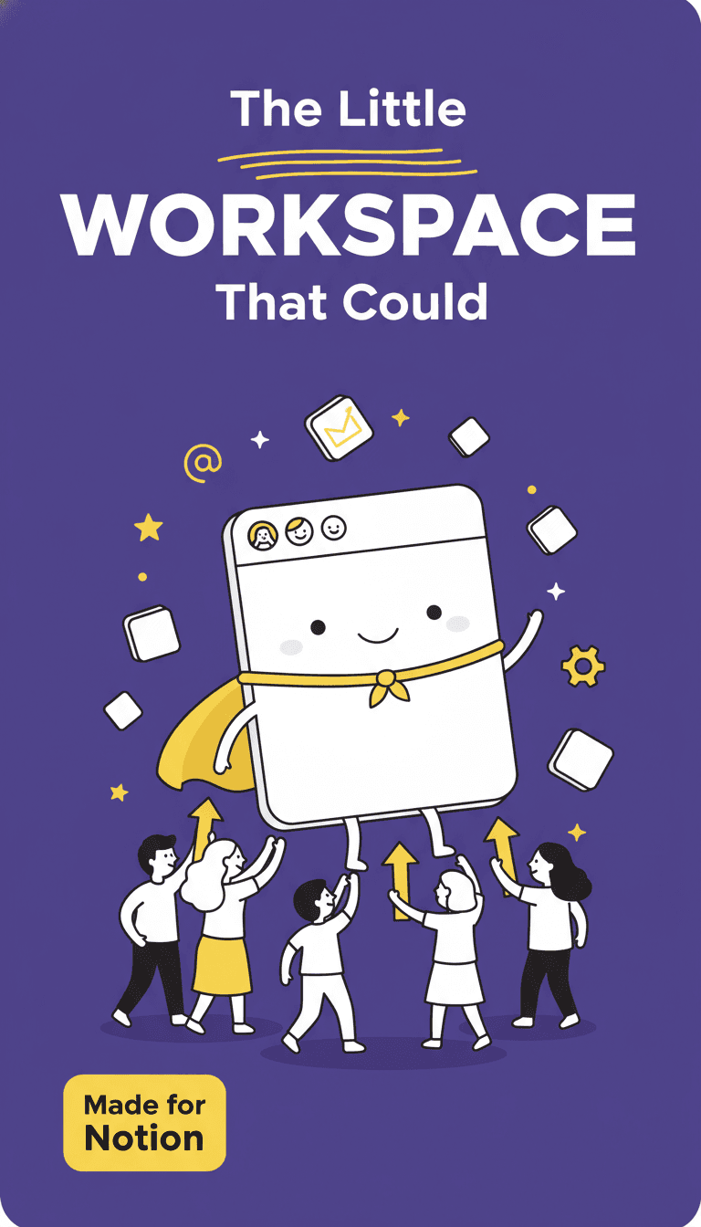AI Notion-Style Book Cover Variant generated with BrandGen
