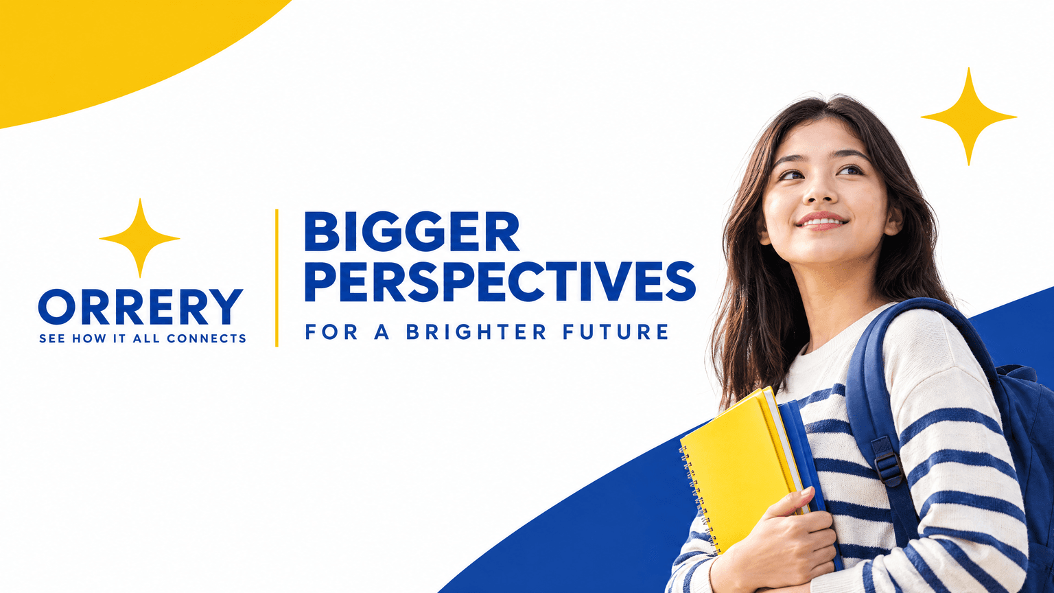 AI Orrery Wide Brand Banner generated with BrandGen