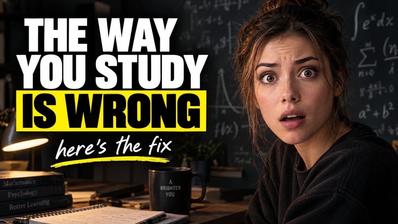 AI Study Habits Thumbnail, Sunburst Variant generated with BrandGen