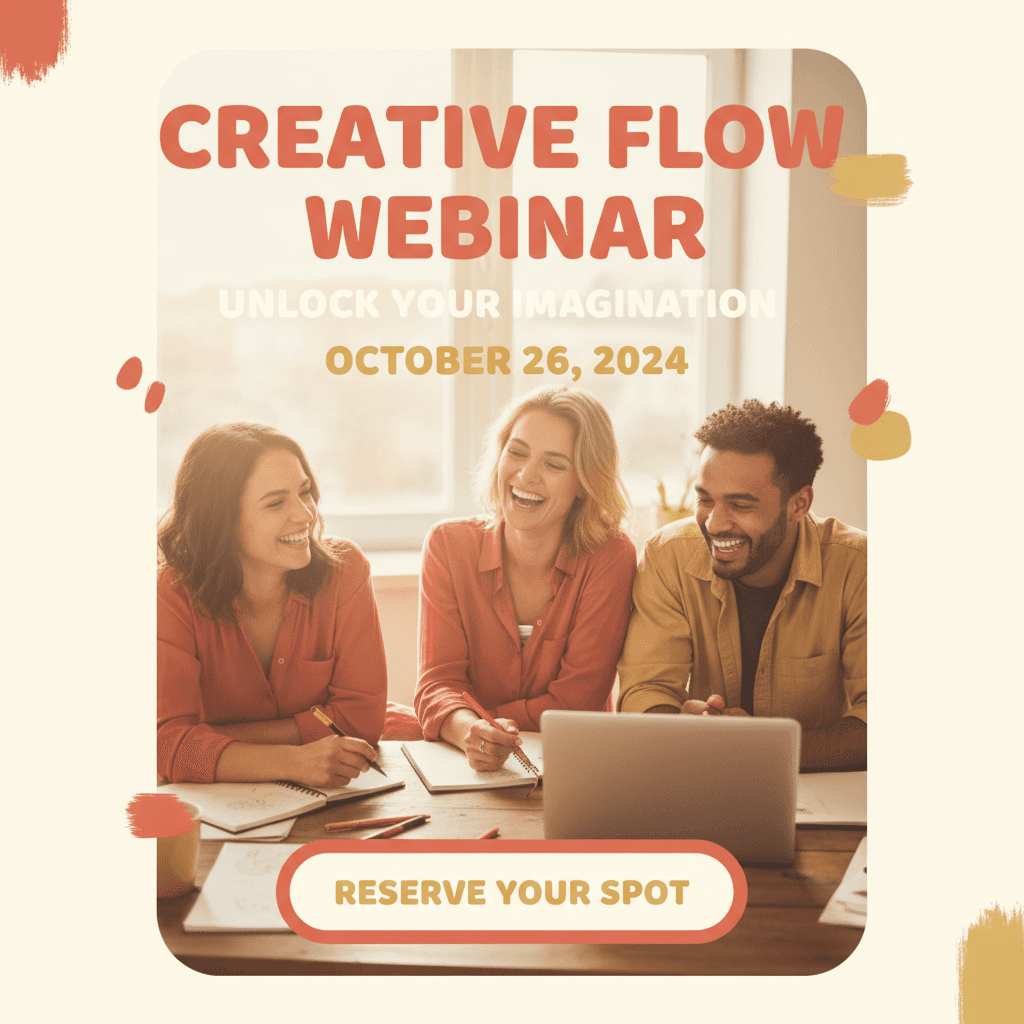 AI Webinar Landing Page Hero Banner generated with BrandGen