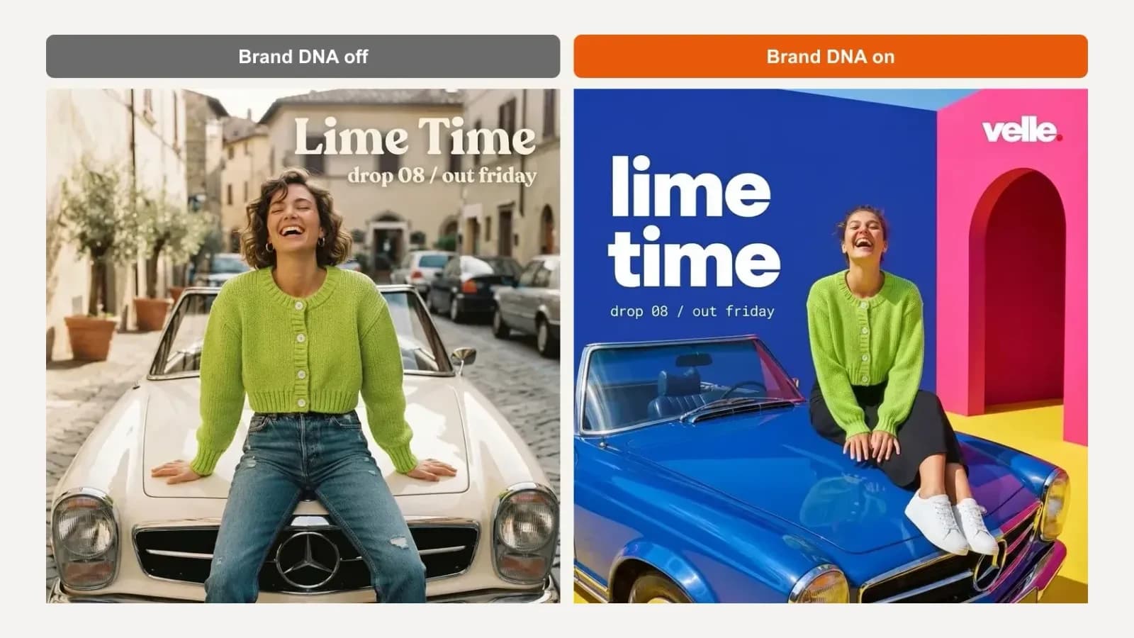 How do you keep AI-generated images on brand?