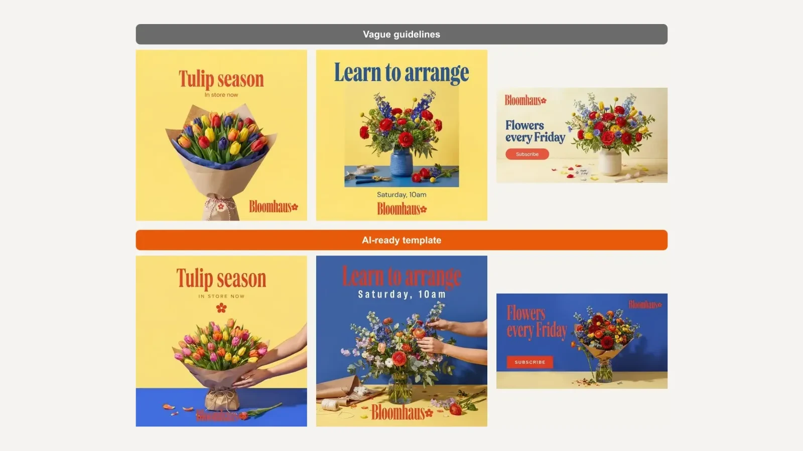 Brand guidelines for AI image generation: what to include (+ copy-paste template)